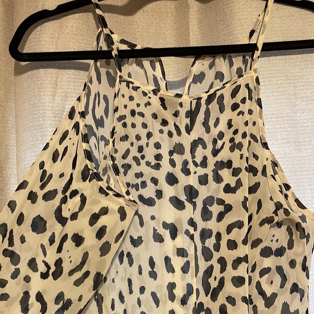 Cheetah Coldshoulder